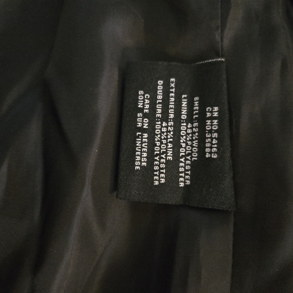 Cole Haan Wool Blend Belted Coat - Picture 6 of 6